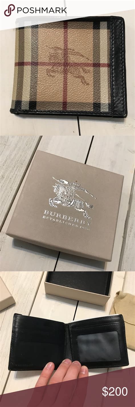 burberry wallet mens uk|authentic Burberry men wallet.